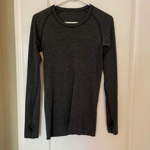 Grey Swifty Tech Long Sleeve lulu